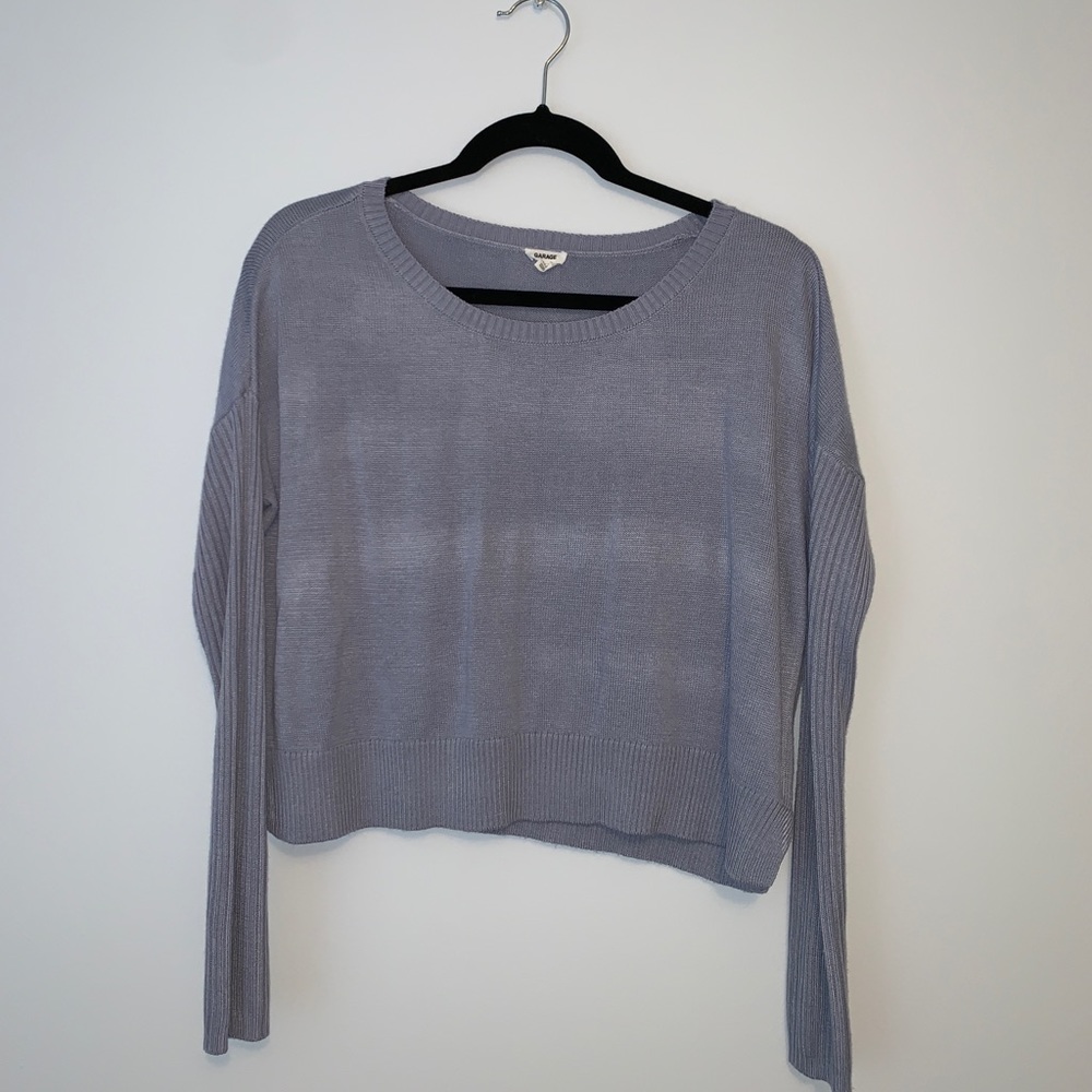 Light blue sweater